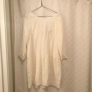 Sezane Soft & Airy White Dress